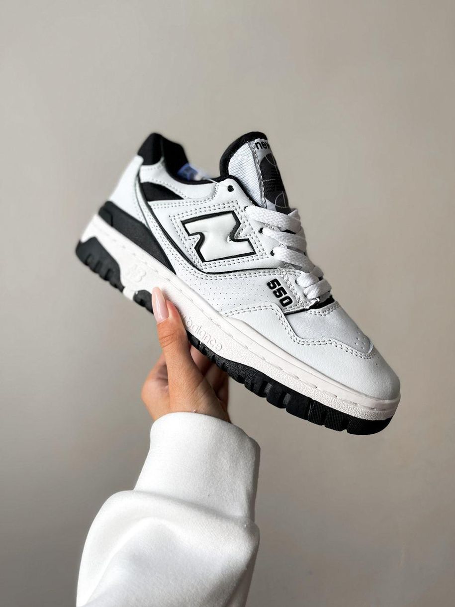 Кросівки New Balance 550 Black White 7999 фото