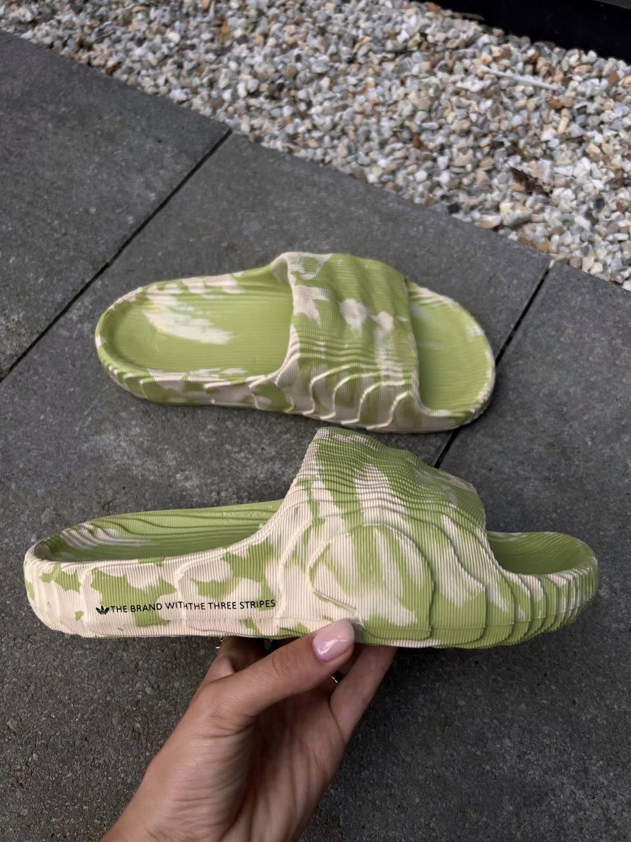 Шлепанцы Adidas Adilette Slide Lime Magic 8259 фото