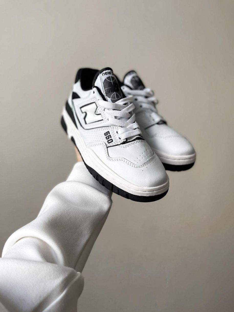 Кроссовки New Balance 550 Black White 7999 фото