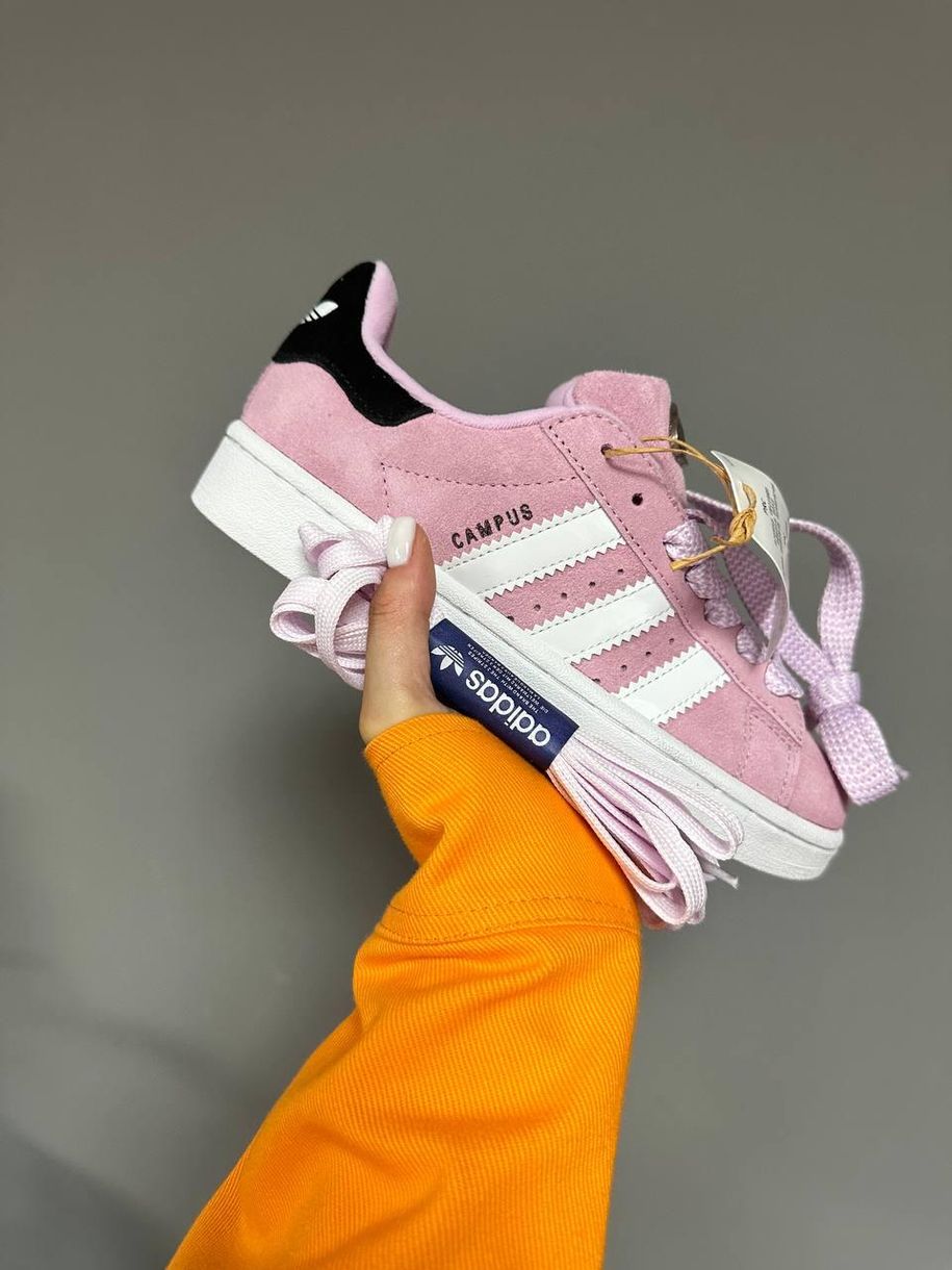 Кроссовки Adidas Campus Pink White 9445 фото