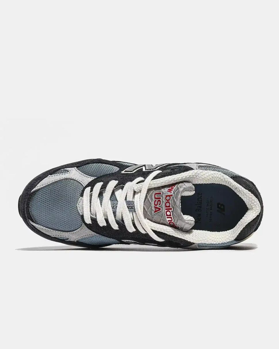 New Balance 990v3 Navy Blue Grey Cream