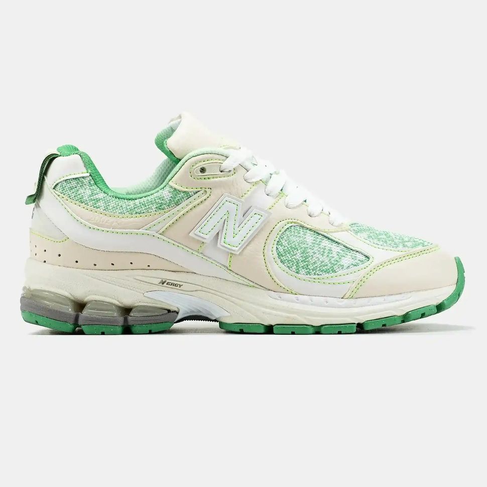 New Balance 2002R x GANNI White Green Print