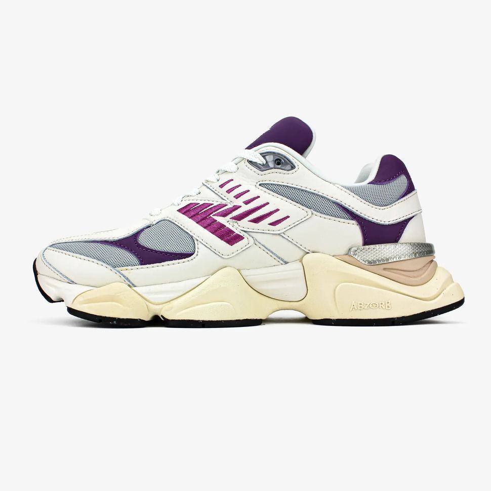 New Balance 9060 Cream Purple, 36