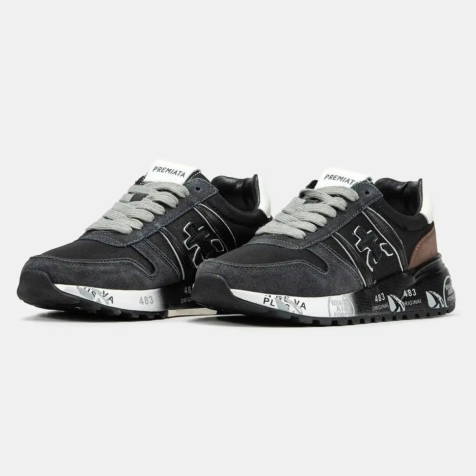 Premiata Lander Black Brown White