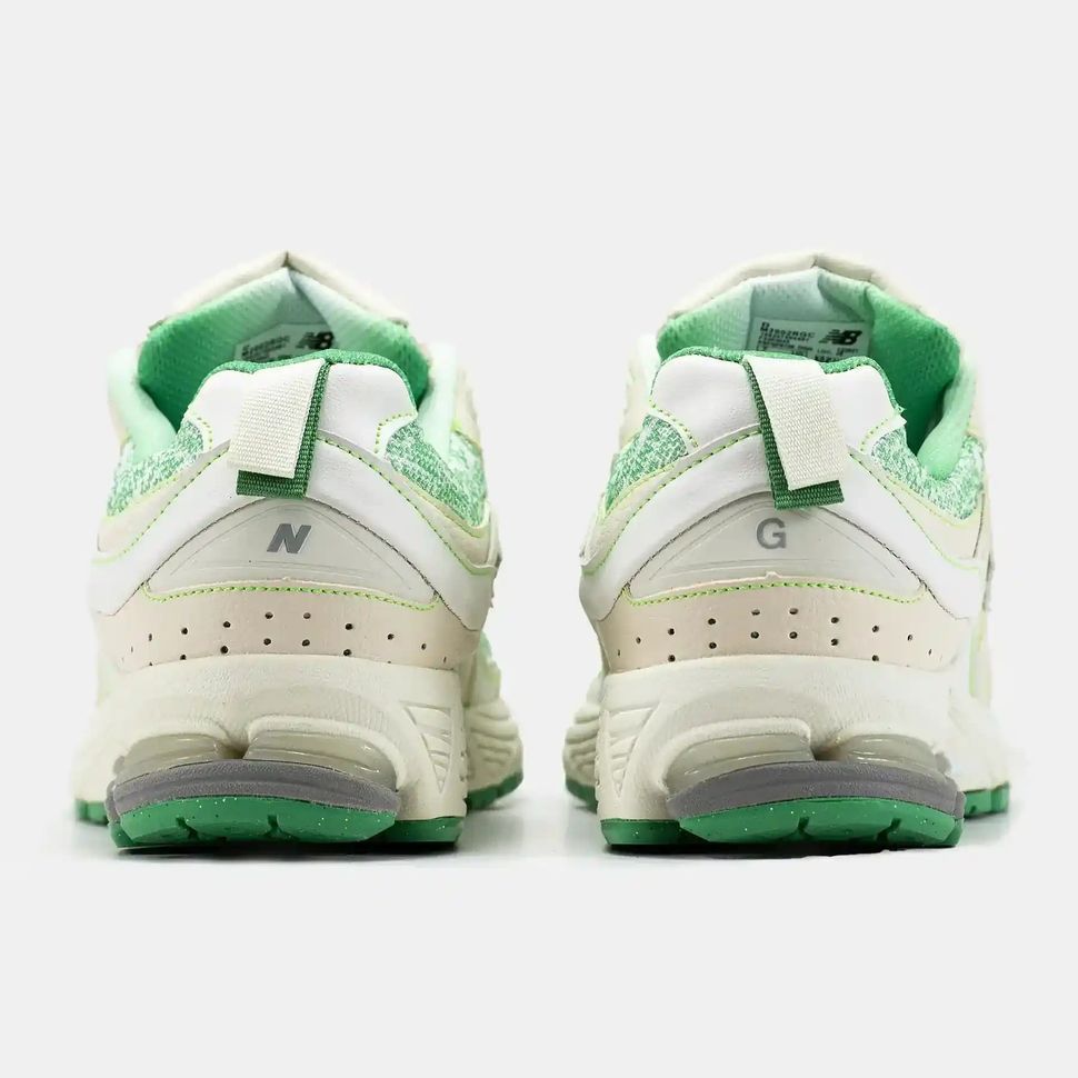 New Balance 2002R x GANNI White Green Print