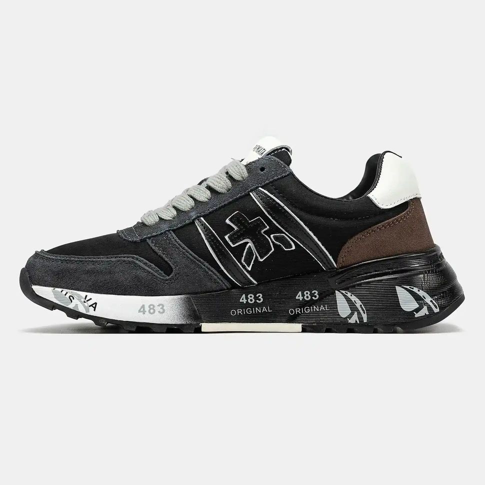 Premiata Lander Black Brown White