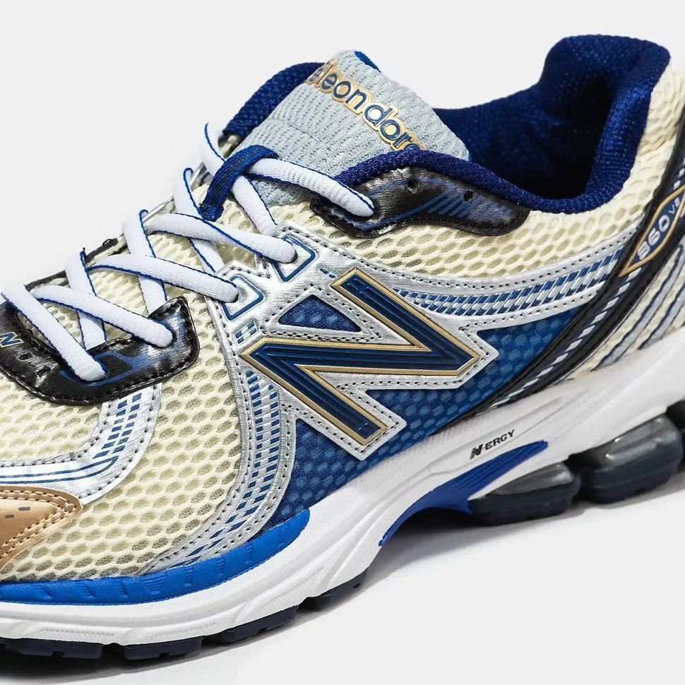 New Balance 860v2 Aime Leon Dore Cream Blue Black