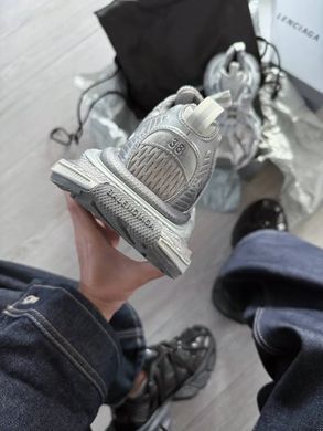 Balenciaga 3XL Extreme Laces White Grey, 39