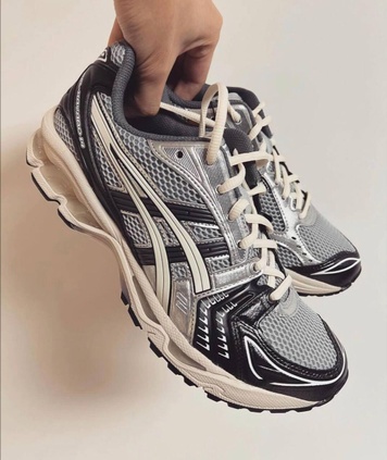 Кросівки Asics Gel-Kayano 14 Black Silver 12023 фото