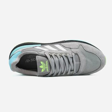Adidas ZX 500 Grey White Aqua, 41