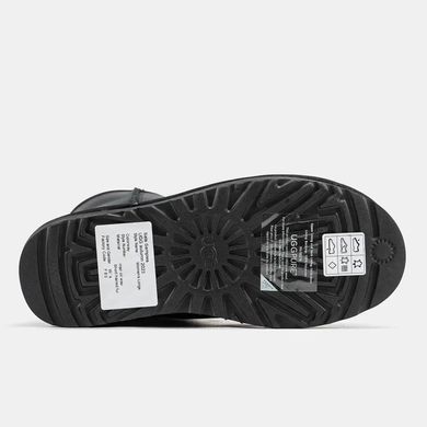 UGG Classic Mini Platform Leather Jet Black