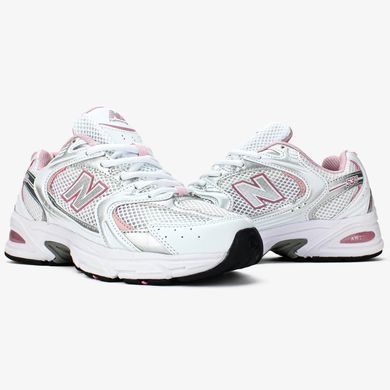 New Balance 530 White Silver Pink Mesh, 37