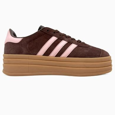 Adidas Gazelle Bold Brown Pink Gum, розмір 39