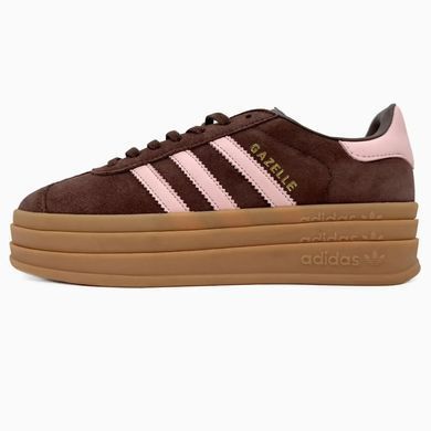 Adidas Gazelle Bold Brown Pink Gum