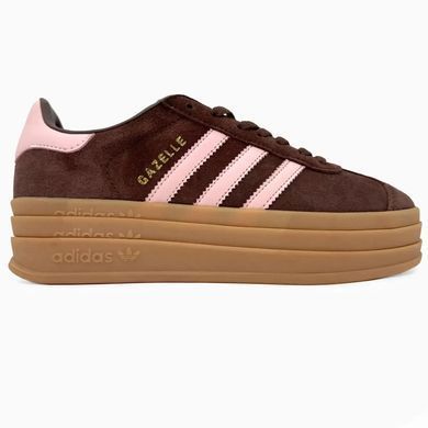 Adidas Gazelle Bold Brown Pink Gum