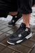 Зимові баскетбольні кросівки Nike Air Jordan 4 Black Grey Fur v2 10070 фото 9