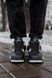 Зимові баскетбольні кросівки Nike Air Jordan 4 Black Grey Fur v2 10070 фото 7