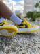 Баскетбольні кросівки Nike Air Jordan 1 Low Elevate Yellow Grey DH7004-017 8078 фото 2