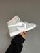 Nike Air Jordan 1 High Grey Peach Fur 2269 фото 6