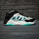 Кросівки Adidas Streetball II GX0783 Black White Green 8925 фото 4