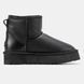 UGG Classic Mini Platform Leather Jet Black