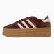 Adidas Gazelle Bold Brown Pink Gum