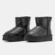 UGG Classic Mini Platform Leather Jet Black
