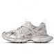 Balenciaga 3XL Extreme Laces White Grey, 39