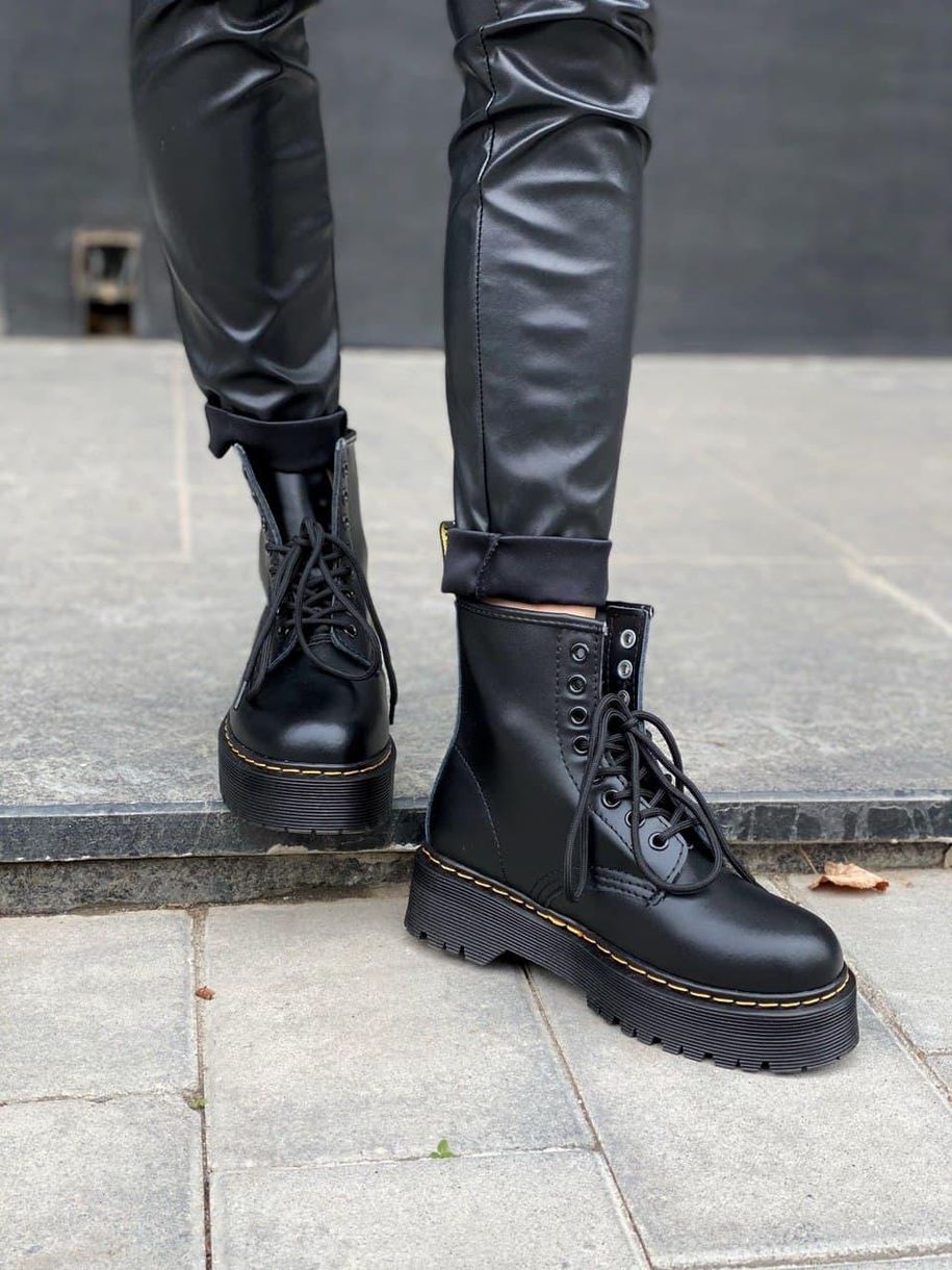 Черевики Dr. Martens JADON Black No Logo 4 4350 фото