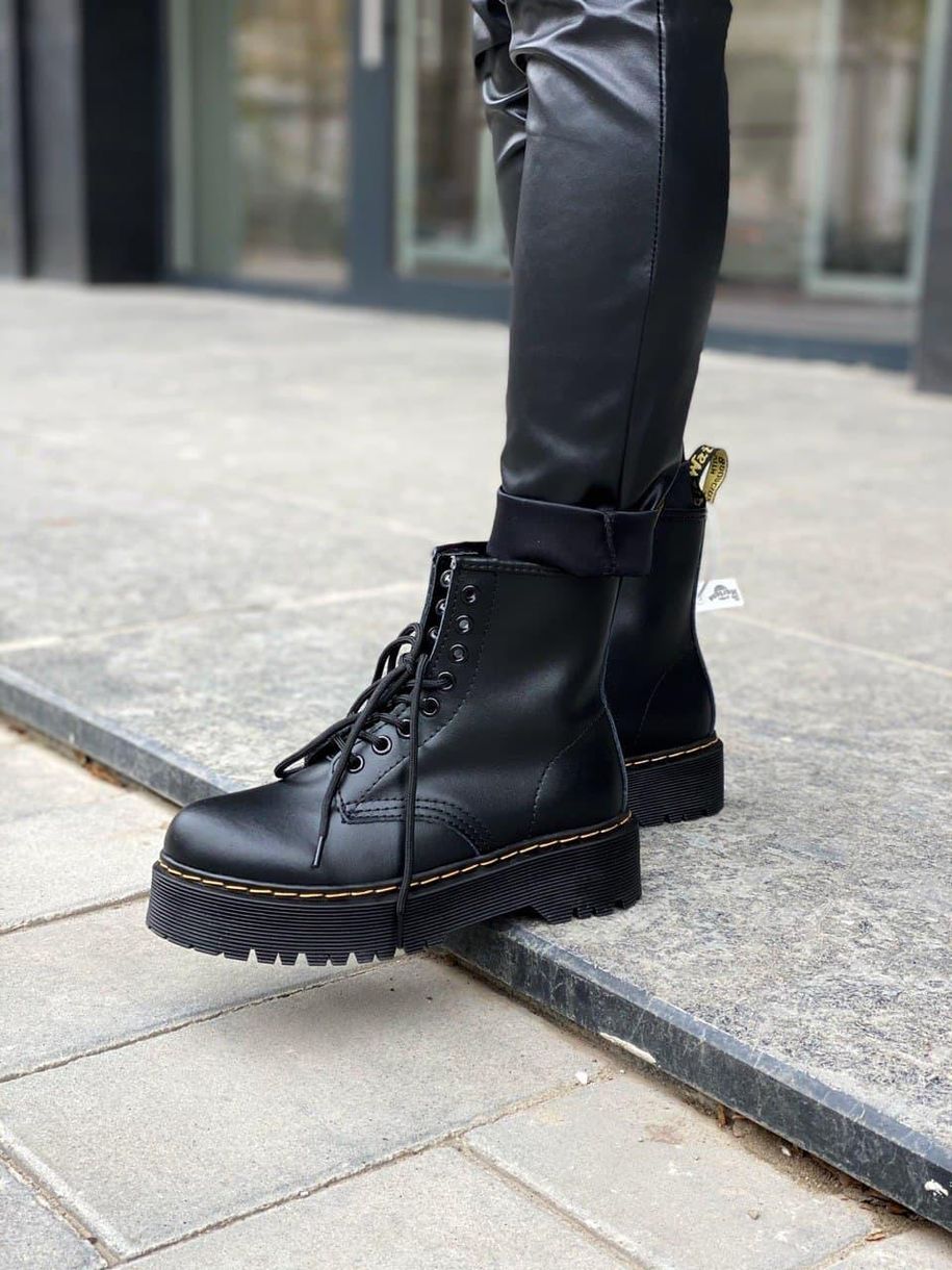 Черевики Dr. Martens JADON Black No Logo 4 4350 фото