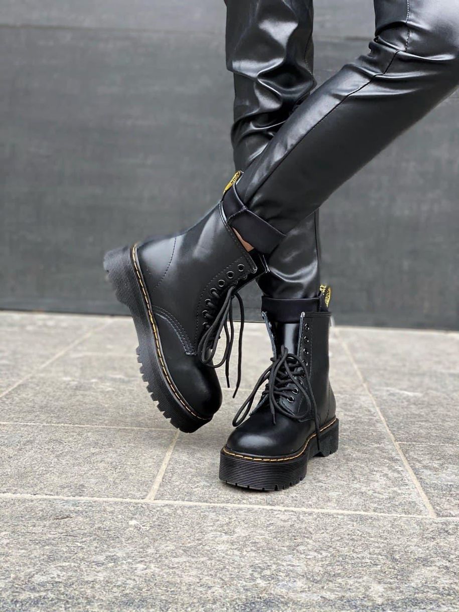 Черевики Dr. Martens JADON Black No Logo 4 4350 фото