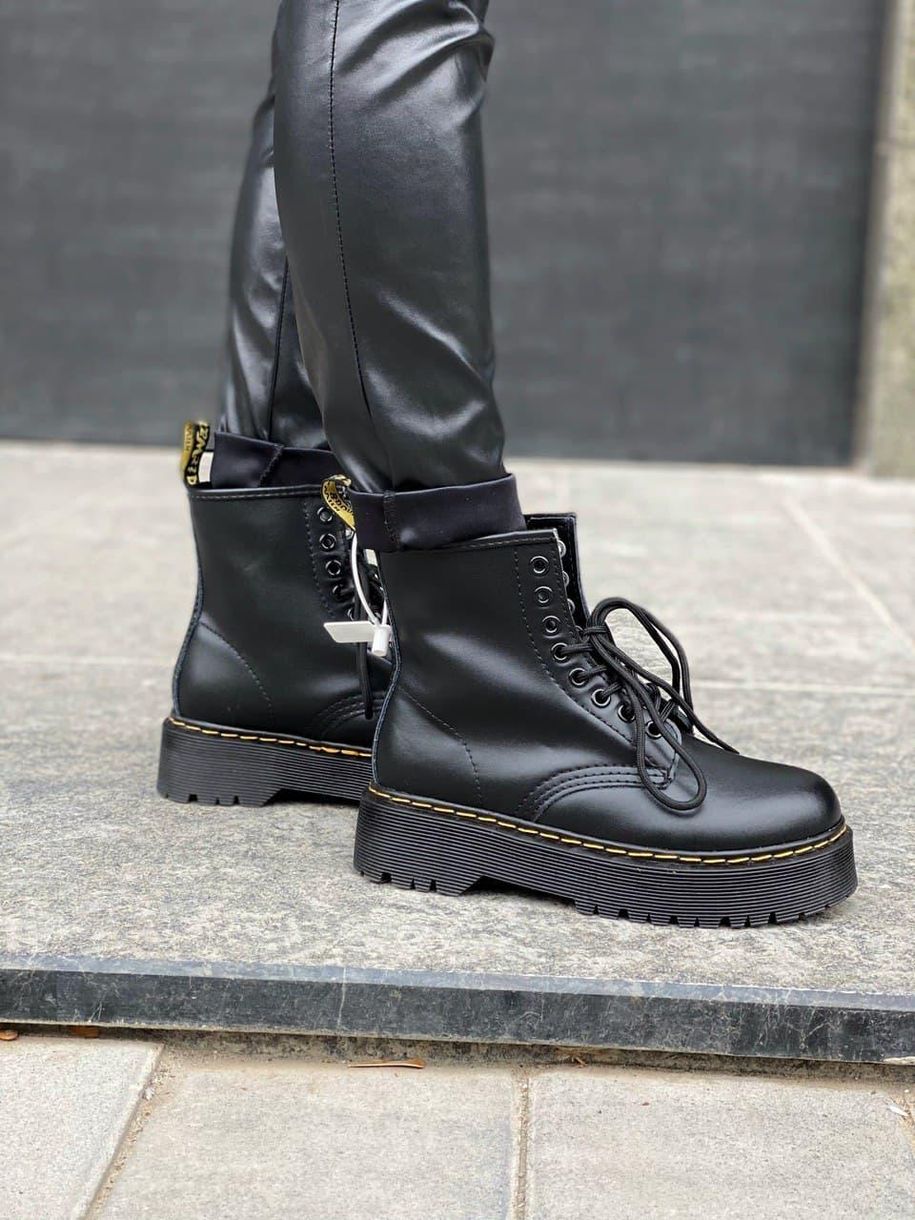 Черевики Dr. Martens JADON Black No Logo 4 4350 фото