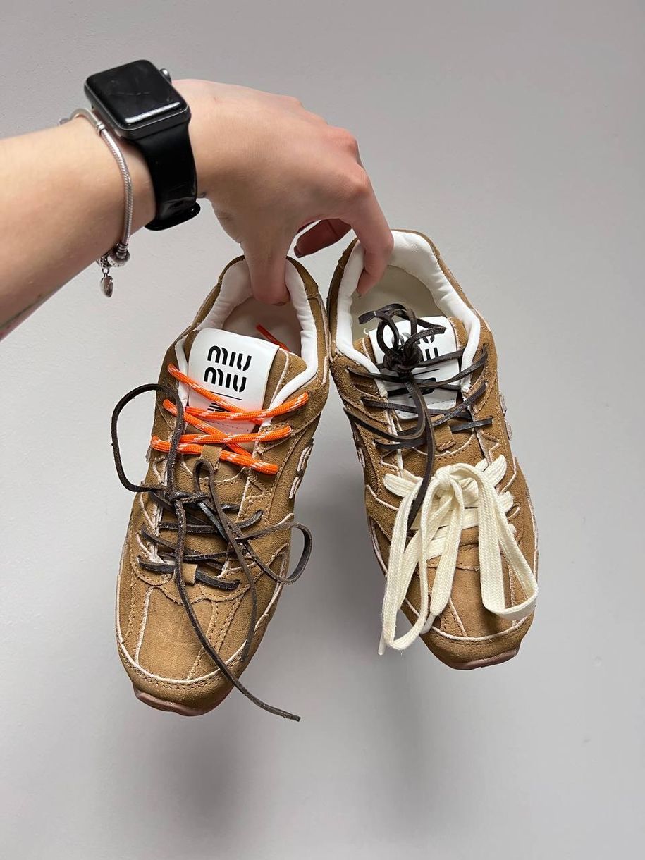 Кросівки New Balance x Miu Miu 530 Cinnamon 11081 фото