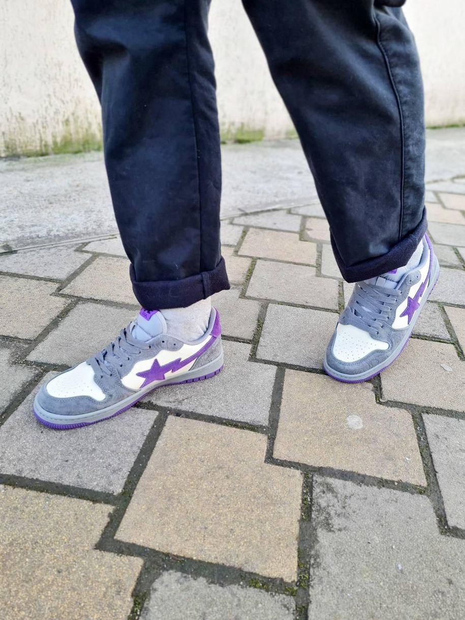 Кросівки BAPE COURT STA LOYAL PURPLE 1660 фото