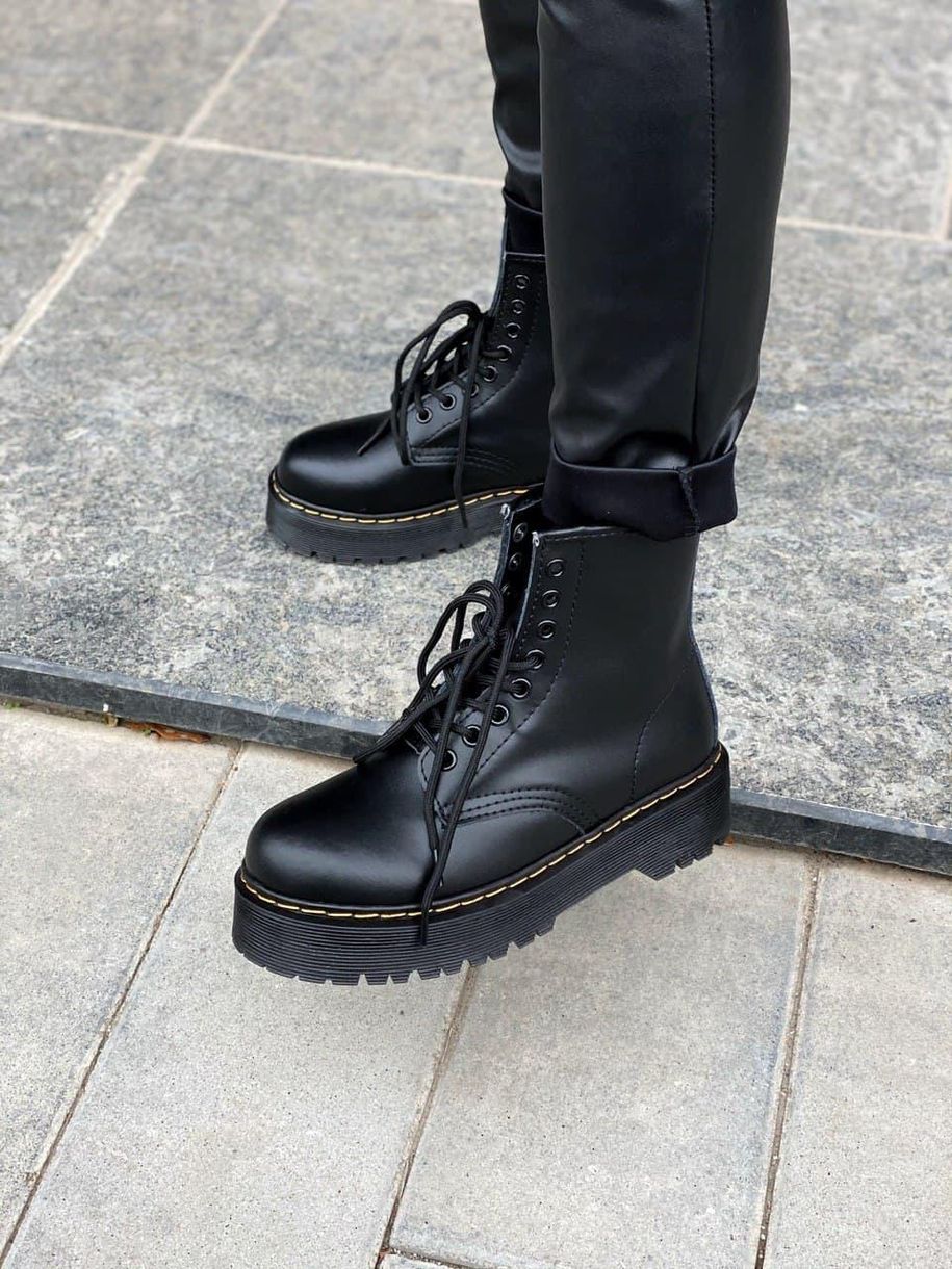 Черевики Dr. Martens JADON Black No Logo 4 4350 фото