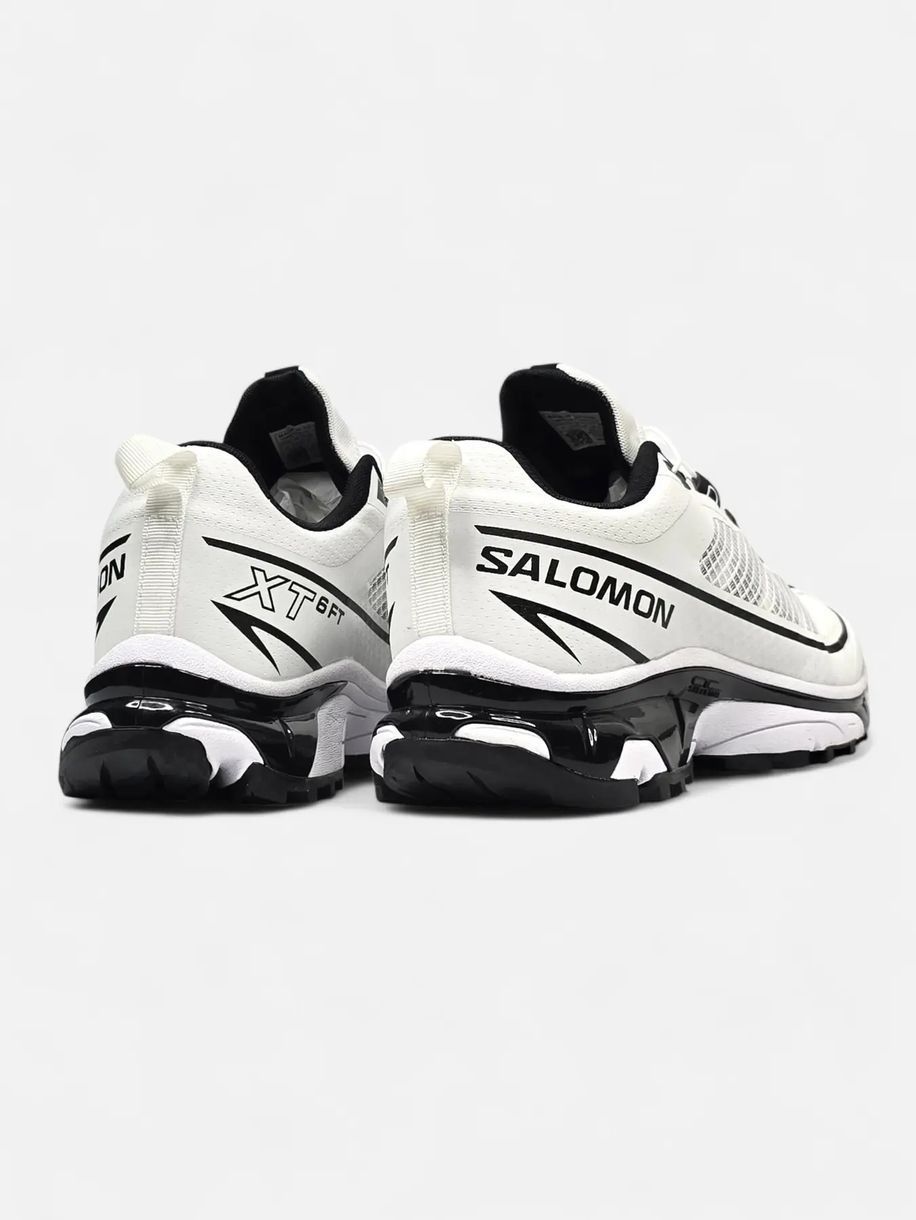 Salomon XT-6 White Black, 48