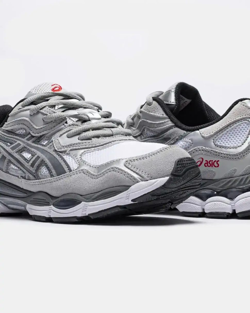 ASICS Gel-NYC White Grey Silver