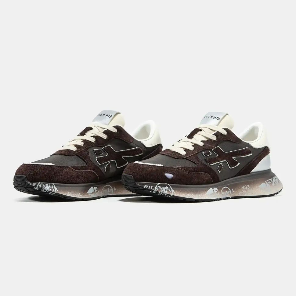 Premiata Lauryn Brown Black Silver, 38