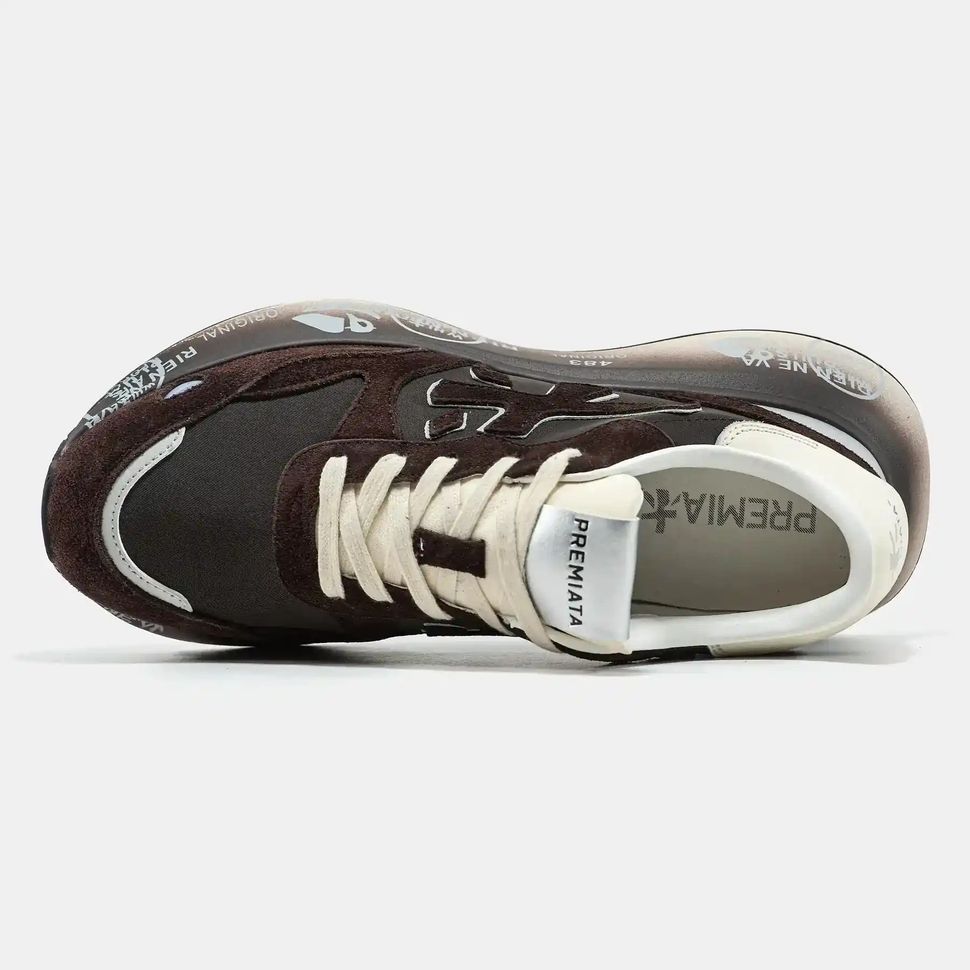 Premiata Lauryn Brown Black Silver, 38