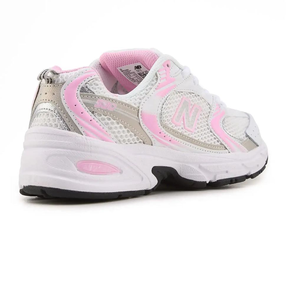New Balance 530 White Pink Silver, 36