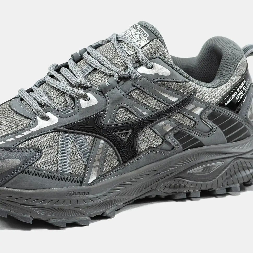 Mizuno Racer Trail Grey Black