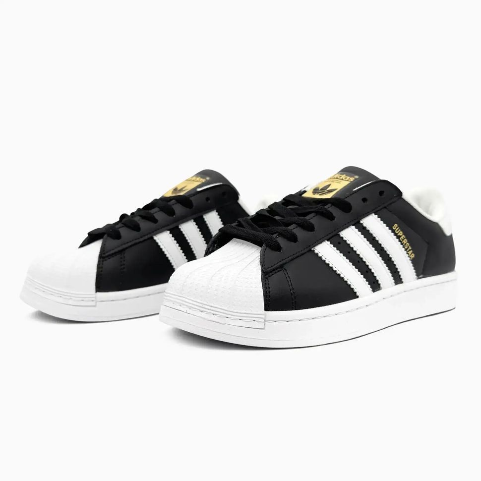 Adidas Superstar Black White