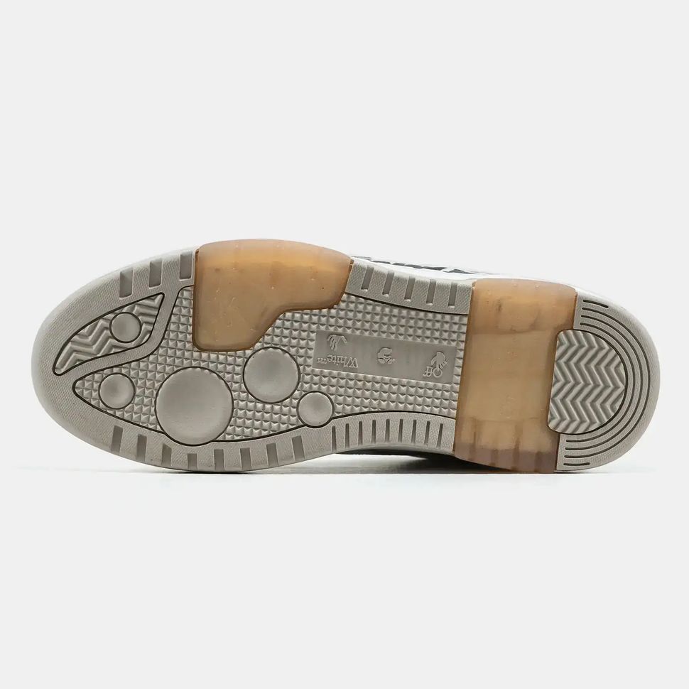 Off-White Out Of Office &ldquo;For Walking&rdquo; White Black Gum, 36