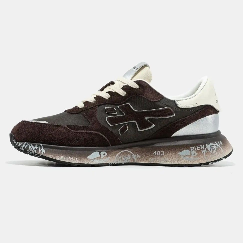 Premiata Lauryn Brown Black Silver, 38