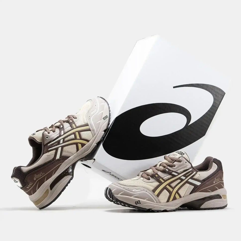 Asics Gel-1090 Brown Beige Yellow