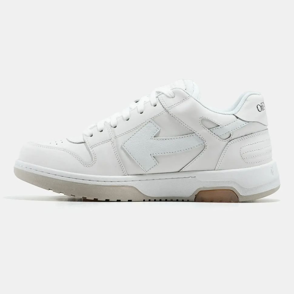 Off-White Out Of Office &ldquo;For Walking&rdquo; White Black Gum, 36