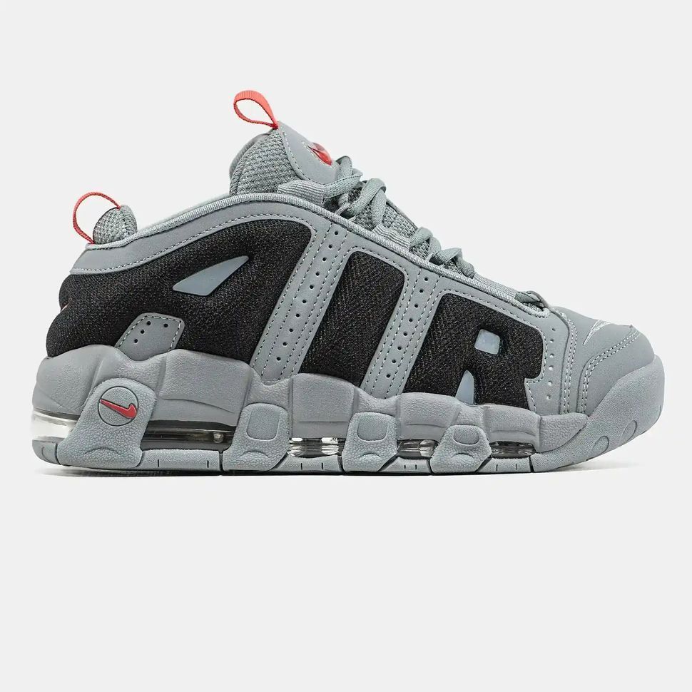 Nike Air More Uptempo &ldquo;Cool Grey Red&rdquo;