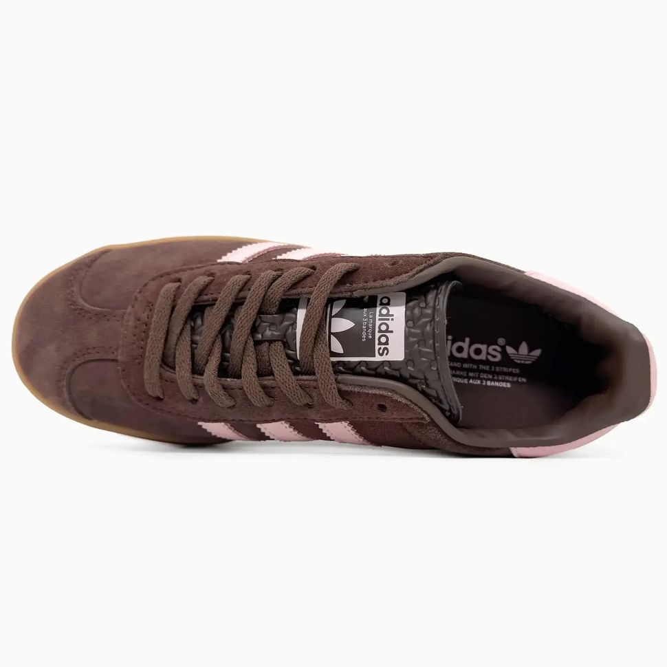 Adidas Gazelle Bold Brown Pink Gum