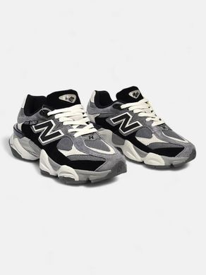 New Balance 9060 Black Grey Cream, 36