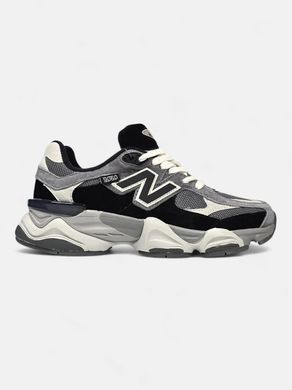 New Balance 9060 Black Grey Cream, 36